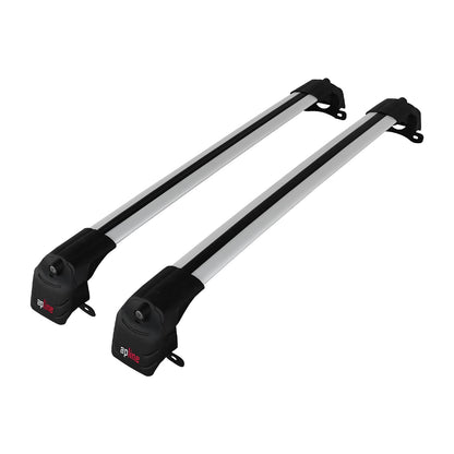 Compatible with Honda CR-V 5 2017-2022 ACE-2 Car Roof Rack Cross Bar Grey Aluminium 2 Bars
