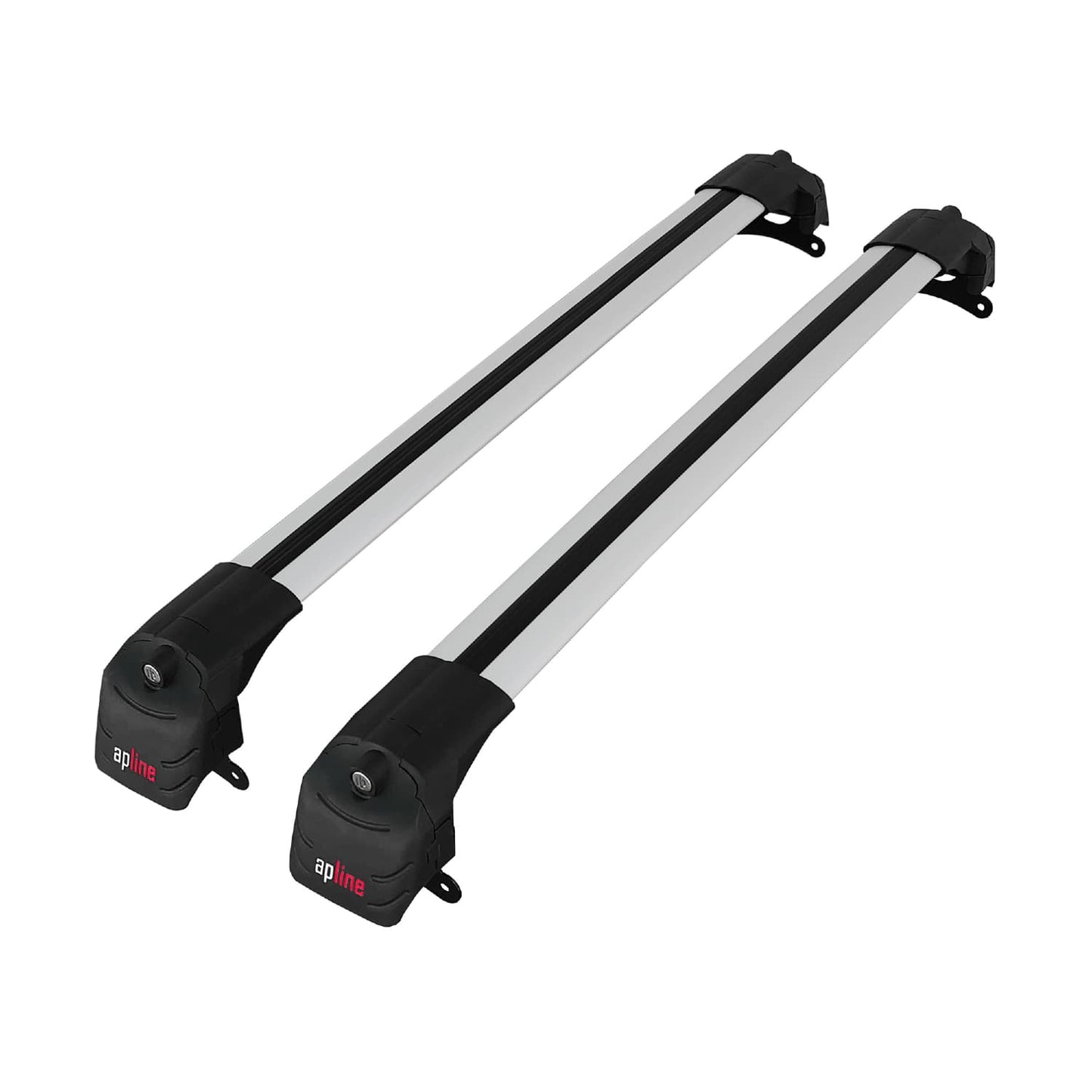 Compatible with Jeep Compass 2017-2025 ACE-2 Car Roof Rack Cross Bar Grey Aluminium 2 Bars