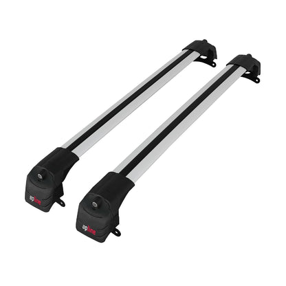 Compatible with Jeep Compass 2017-2025 ACE-2 Car Roof Rack Cross Bar Grey Aluminium 2 Bars