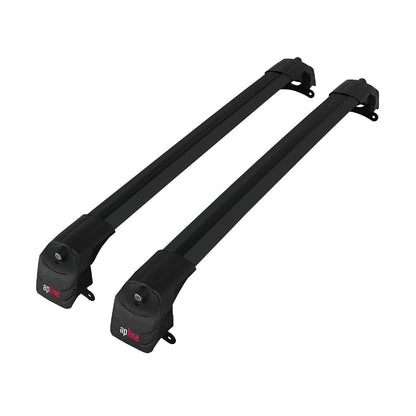 Compatible with Jeep Compass 2017-2025 ACE-2 Car Roof Rack Cross Bar Black Aluminium 2 Bars