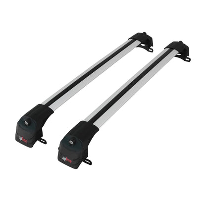 Compatible with GMC Yukon 2015-2020 ACE-2 Car Roof Rack Cross Bar Grey Aluminium 2 Bars