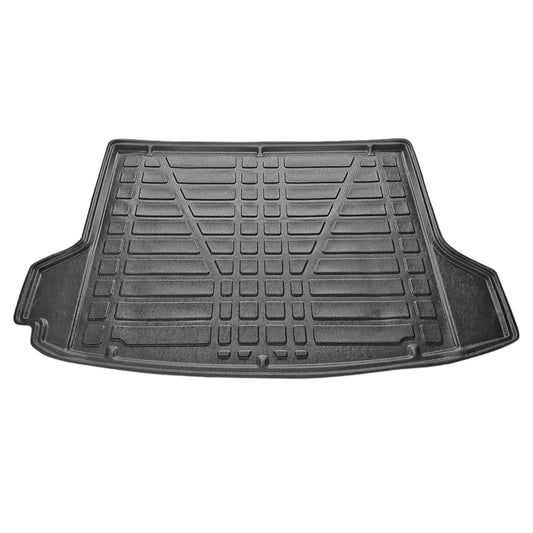 Compatible with BMW 5 Series (F07) Gran Turismo 2010-2017 Flexible Trunk Mats Cargo Liner Black