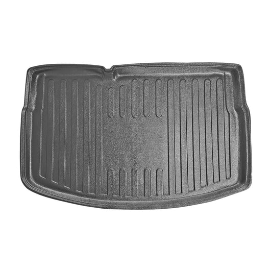 Passend für Citroën C3 Aircross (Modelljahre 2010–2016): Flexible Kofferraummatte, Ladeboden, Schwarz
