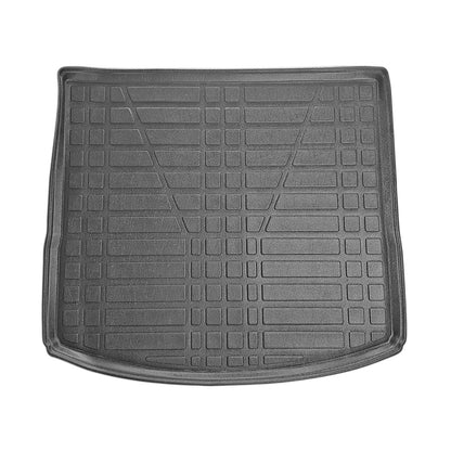 Compatible avec Ford Focus 3 (C346) Break Post-Facelift 2015-2018 Flexible Tapis de Coffre Plancher de Chargement Noir