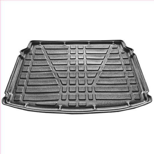 Compatible with Hyundai Bayon (BC3) 2021-2025 Flexible Trunk Mats Cargo Liner Black