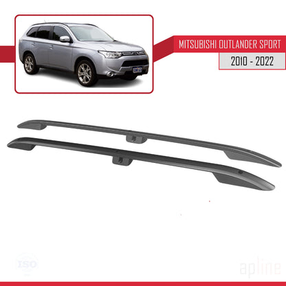 Compatible with Mitsubishi Outlander Sport (GA) 2010-2022 (Short Wheelbase L1/H1) Roof Rails Roof Rack Luggage Carrier Black