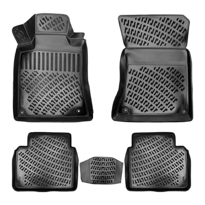 Compatible avec Nissan Altima 6 (L34) 2018-2025 4D Tapis de Voiture Noir