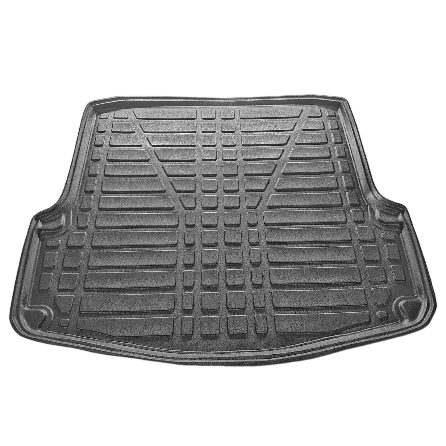 Compatible avec Skoda Octavia 2 (1Z) Break 2004-2013 Flexible Tapis de Coffre Plancher de Chargement Noir