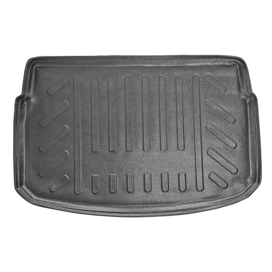 Compatible avec Toyota Yaris 3 (XP130) 2011-2019 Flexible Tapis de Coffre Plancher de Chargement Noir