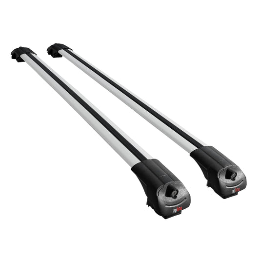 Compatible avec Skoda Kamiq 2019-2025  ACE-1 Barres de Toit Railing Porte-Bagages de Voiture Gris Aluminium 2 Barres
