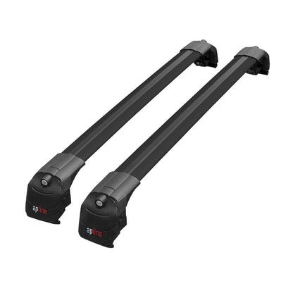 Compatible with Genesis GV70 (JK1) 2022-2025 ACE-2 Car Roof Rack Cross Bar Black Aluminium 2 Bars
