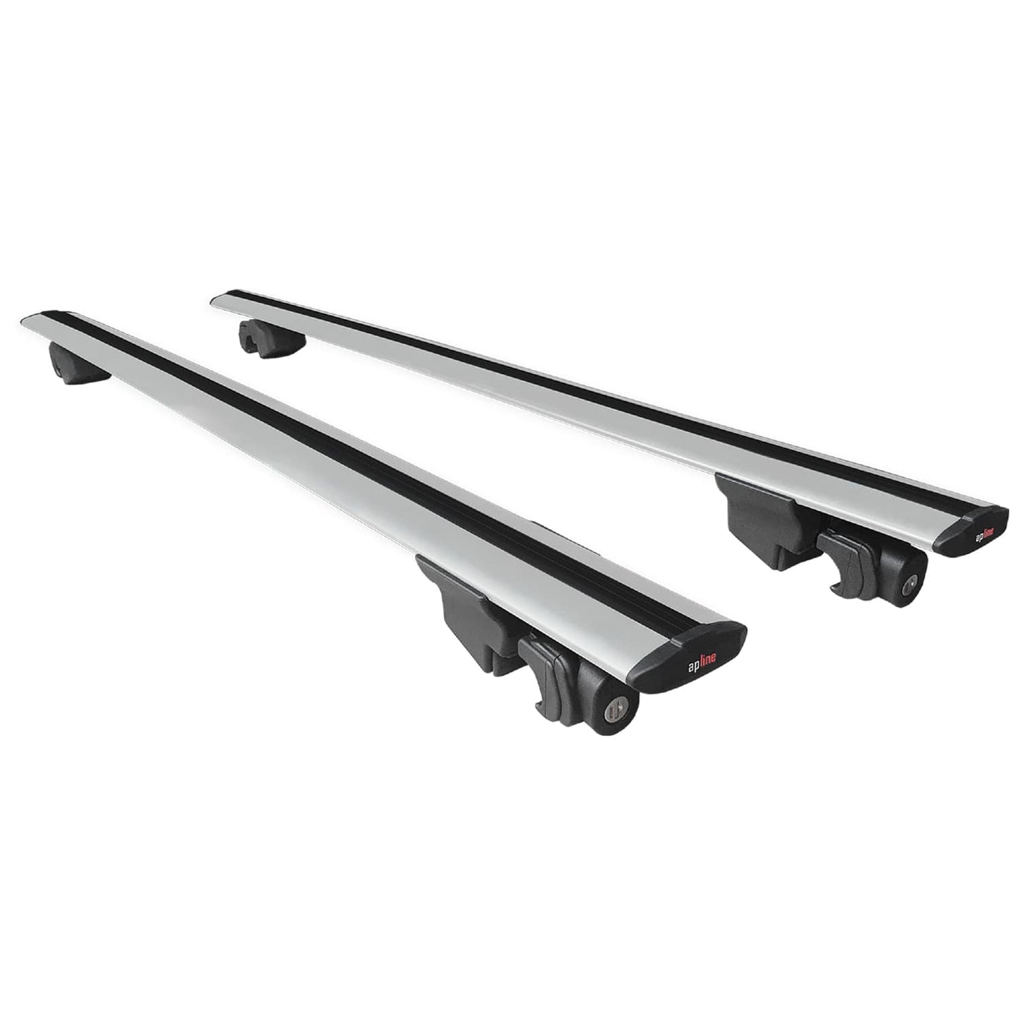 Compatible avec Kia Sportage 3 (SL) 2010-2015 HOOK Model Barres de Toit Railing Porte-Bagages de Voiture Gris Aluminium 2 Barres