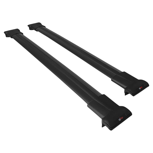 Compatible with Ford Transit/Tourneo Courier 2024-2025 FLY Model Car Roof Rack Cross Bar Black Aluminium 2 Bars
