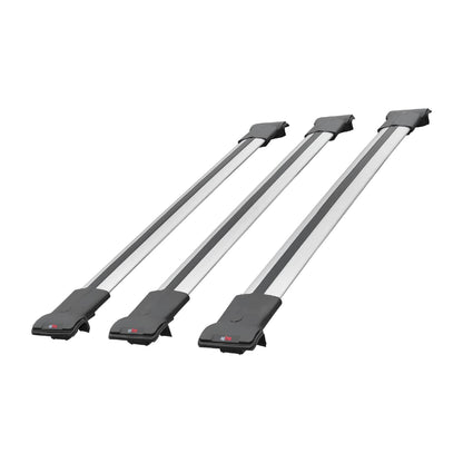 Compatible with Honda Odyssey 2011-2017 FLY Model Car Roof Rack Cross Bar Grey Aluminium 3 Bars